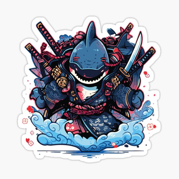  Shark Ninja Karate Ocean Samurai Martial Arts Men Boys Kids  T-Shirt: Clothing, Shoes & Jewelry