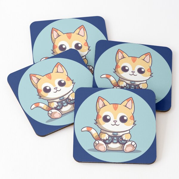 Item preview, Kitten Gamer designed and sold by Wojciech Wolan.