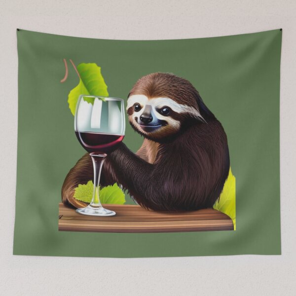Item preview, Sloth of wine designed and sold by rocklegends99.