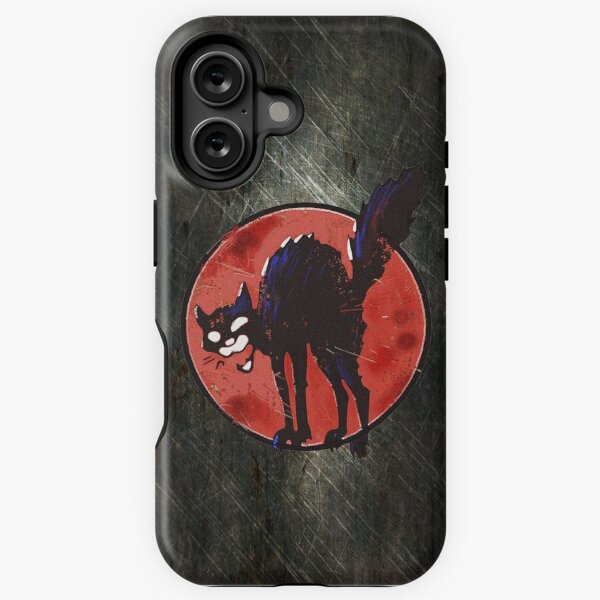 Item preview, angry black cat against the world designed and sold by vizavi.