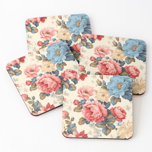 Item preview, Vintage Romantic Summer Floral Peony Dusky Pink Design by Mila van Meer designed and sold by Mila van Meer.