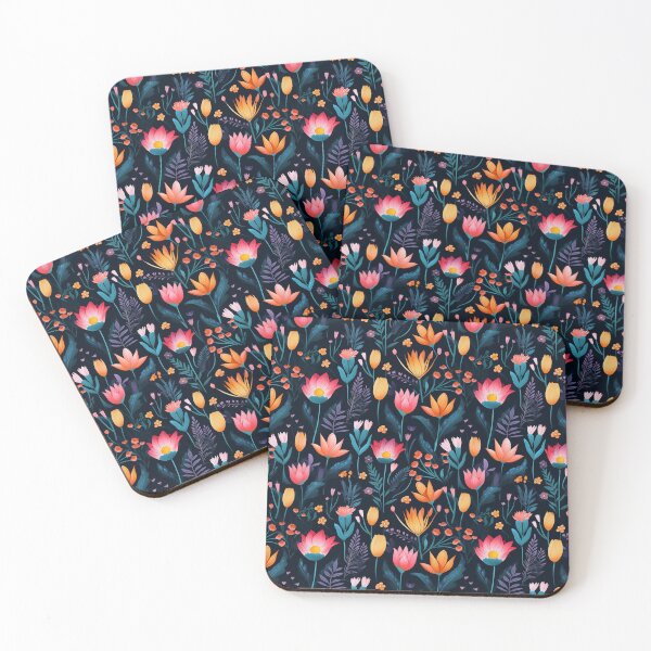 Item preview, Floral print designed and sold by Cs-houseofpizza.