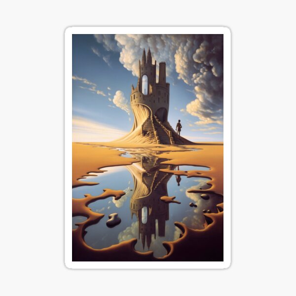 Item preview, Castle of Shifting Sands designed and sold by Mullet Monkey.
