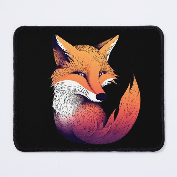 Item preview, Mozi the fire fox designed and sold by NaloAI.