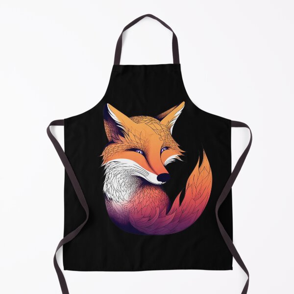 Item preview, Mozi the fire fox designed and sold by NaloAI.