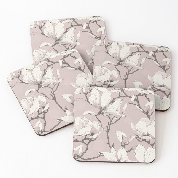Item preview, Blooming Elegance: Magnolia Blossom Pattern designed and sold by Sleeygoy.