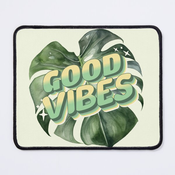 Item preview, good vibes in green designed and sold by PositiveIdeas.