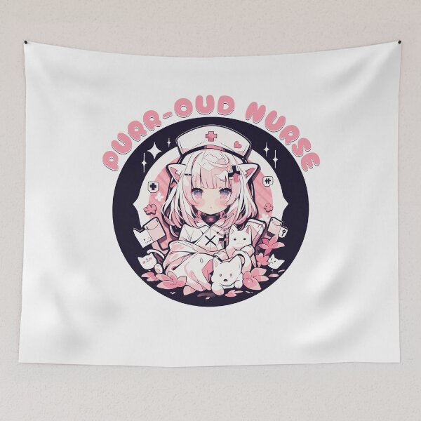 Item preview, Purr-oud nurse 2 designed and sold by Chibi Cat Art Corner.