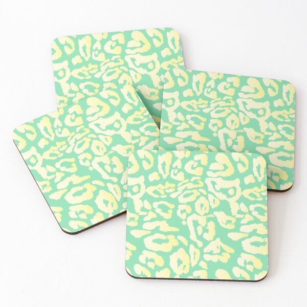 Item preview, Green Leopard  print designed and sold by SeptemberMarket.
