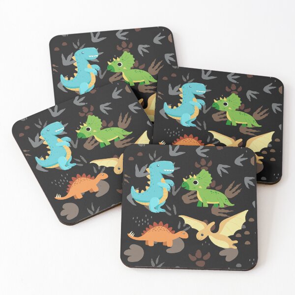 Item preview, Dinosaur Pawprint Pattern designed and sold by BoomBoomBaby.