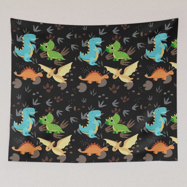 Item preview, Dinosaur Pawprint Pattern designed and sold by BoomBoomBaby.