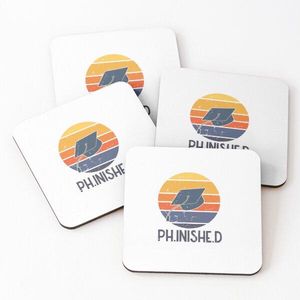 Item preview, Phinished Phd Funny Doctorate Graduation designed and sold by SOUFIANE1991.