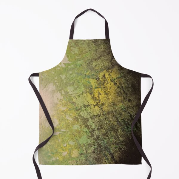 Item preview, Spray paint art green planet designed and sold by WoodRocksArt.