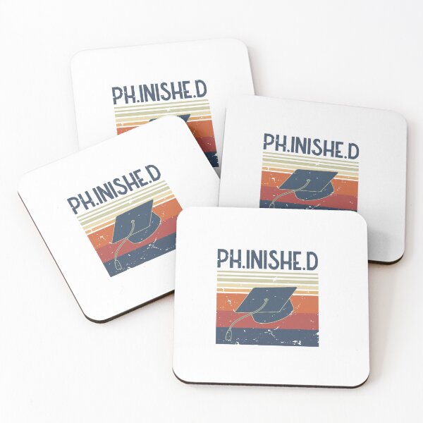 Item preview, Phinished Phd Funny Doctorate Graduation designed and sold by SOUFIANE1991.