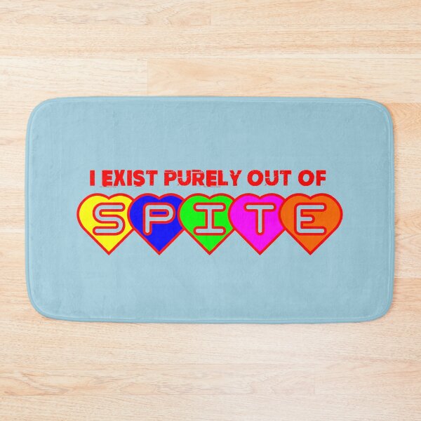 Item preview, Copy of  I exist purely out of spite - with love and acceptance XD hearts colorful sarcasm designed and sold by IMNIUM.