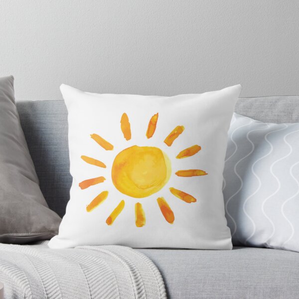 Item preview, Brushed Watercolor Painted Sun designed and sold by Claireandrewss.