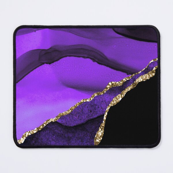 Item preview, Luxurious Purple Lilac (Faux) Marble Agate Art Designs designed and sold by DEC02.