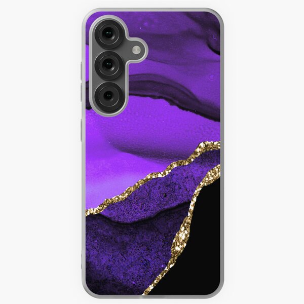 Item preview, Luxurious Purple Lilac (Faux) Marble Agate Art Designs designed and sold by DEC02.