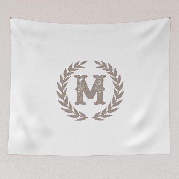 Item preview, Beige Monogram: Letter M designed and sold by Jared Davies.