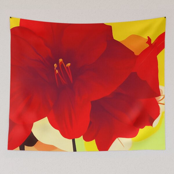 Item preview, Amarilis rojo designed and sold by Dana Roper.