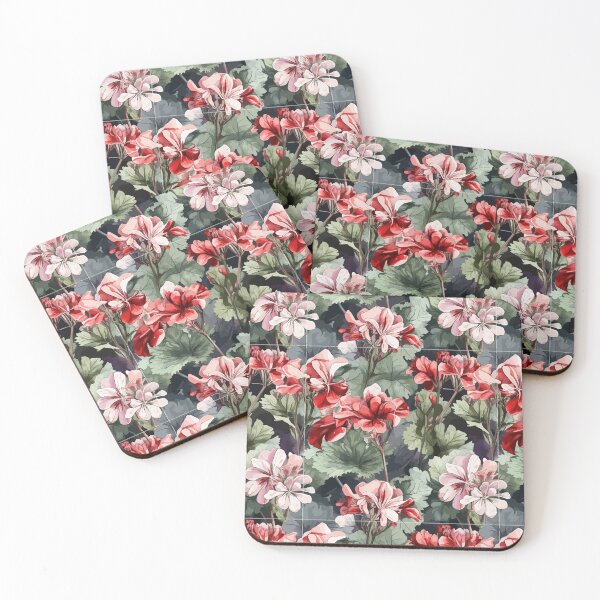 Item preview, Geraniums Aglow in Midday Sun designed and sold by TopArtsy.