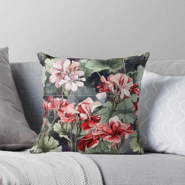 Item preview, Geraniums Aglow in Midday Sun designed and sold by TopArtsy.