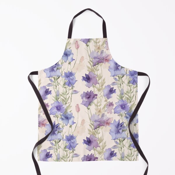Item preview, Sunlit Larkspur: Watercolor Dreamscape designed and sold by TopArtsy.