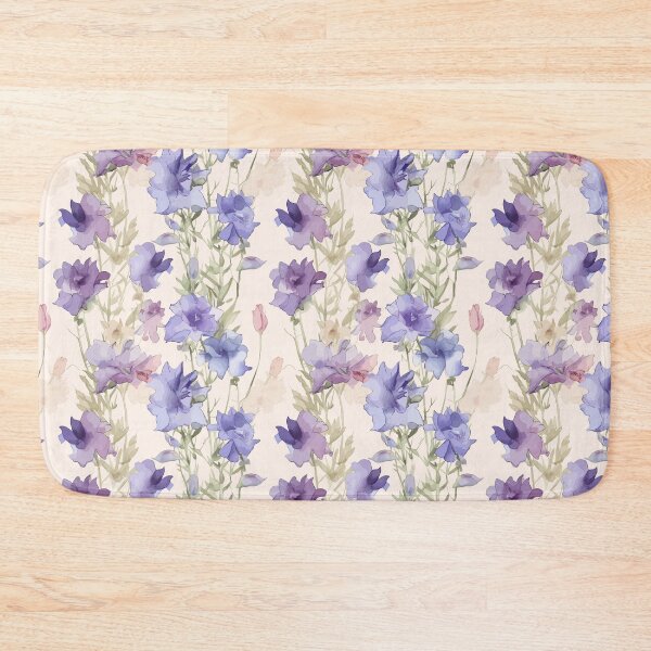 Item preview, Sunlit Larkspur: Watercolor Dreamscape designed and sold by TopArtsy.