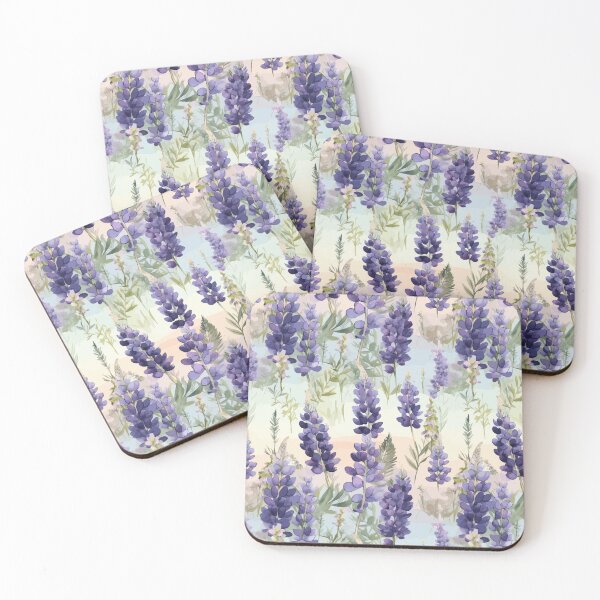 Item preview, Watercolor Lupines: Midday Enchantment designed and sold by TopArtsy.
