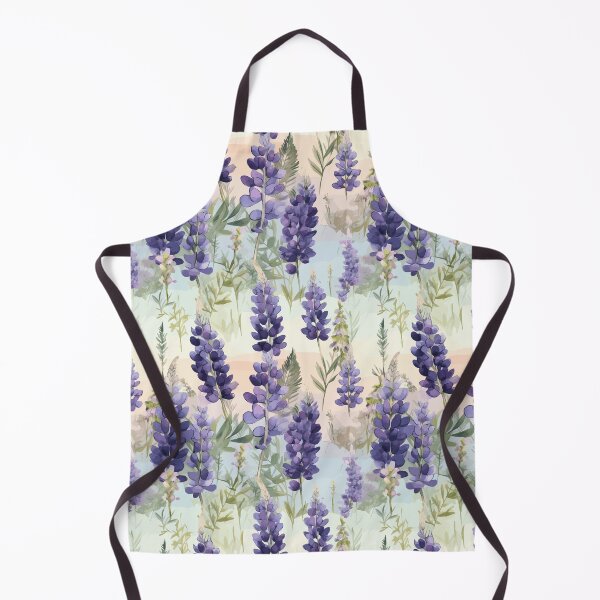 Item preview, Watercolor Lupines: Midday Enchantment designed and sold by TopArtsy.