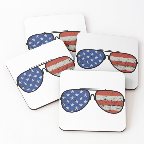 Item preview, American Flag Sunglasses designed and sold by ZefirDesign.