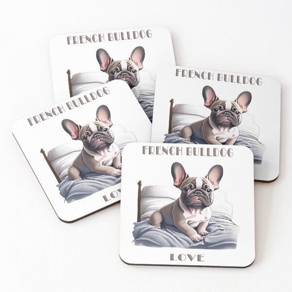Item preview, French Bulldog Love designed and sold by SalogwynLifeArt.