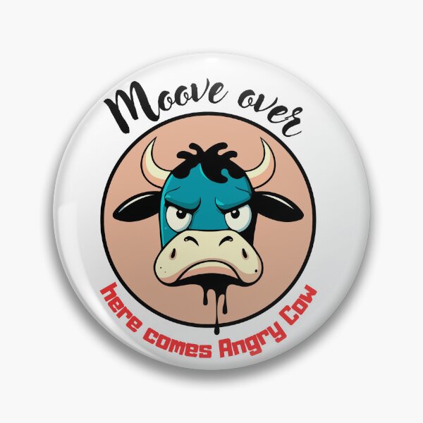 Item preview, Moove over,here comes Angry Cow designed and sold by Julio cesar Paulino.