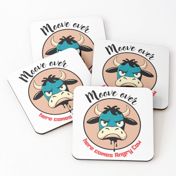 Item preview, Moove over,here comes Angry Cow designed and sold by Julio cesar Paulino.