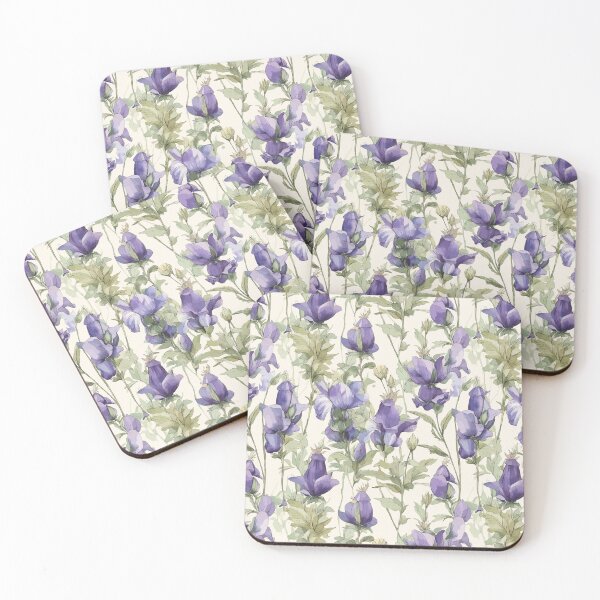 Item preview, Watercolor Monkshood: Midday  designed and sold by TopArtsy.