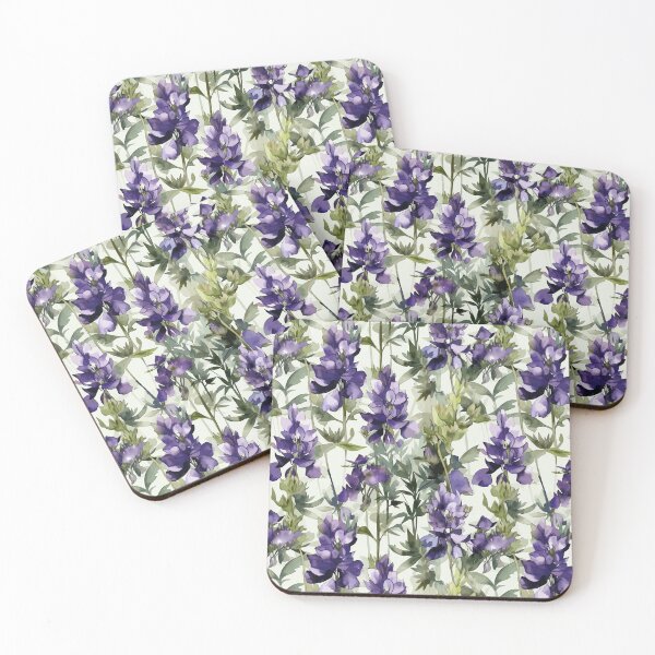 Item preview, Midday Magic: Monkshood in Watercolors designed and sold by TopArtsy.