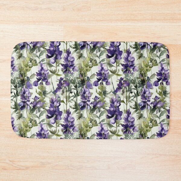 Item preview, Midday Magic: Monkshood in Watercolors designed and sold by TopArtsy.