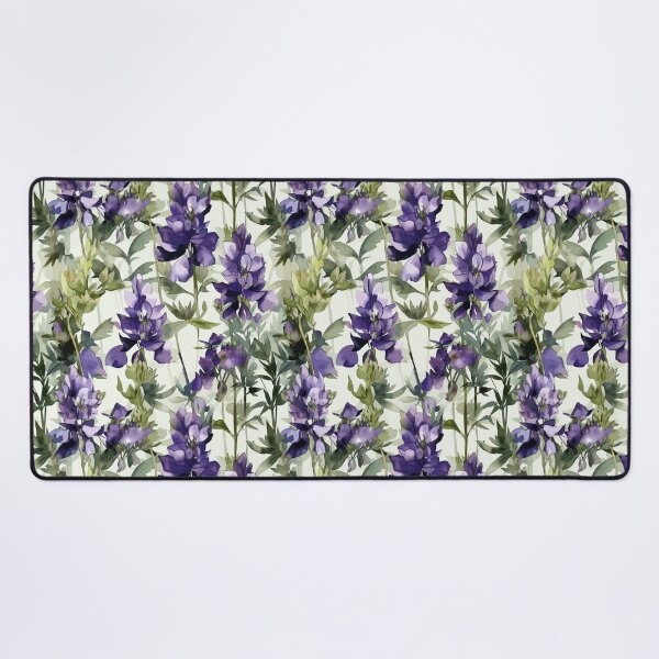 Item preview, Midday Magic: Monkshood in Watercolors designed and sold by TopArtsy.