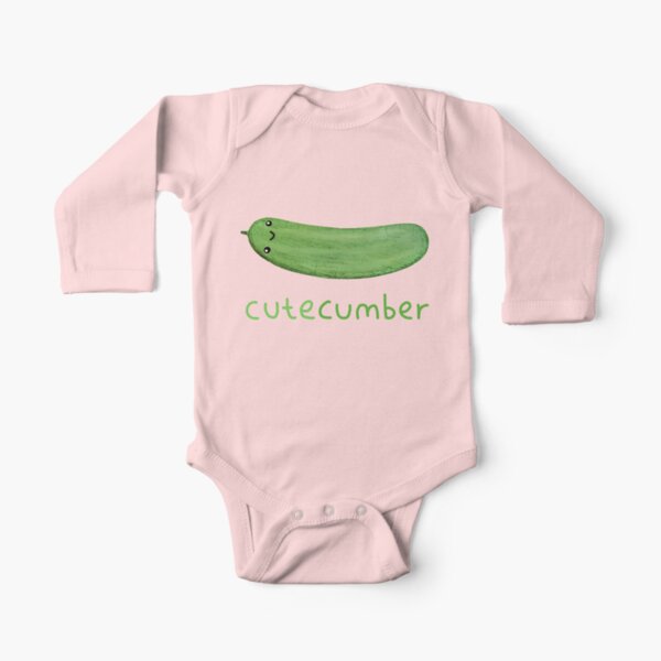 Cutecumber Long Sleeve Baby One-Piece