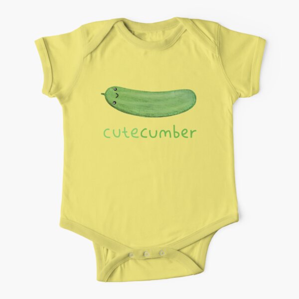 Cutecumber Short Sleeve Baby One-Piece