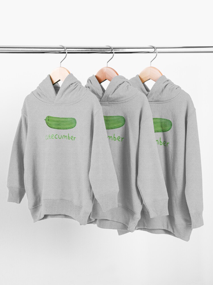 Alternate view of Cutecumber Toddler Pullover Hoodie