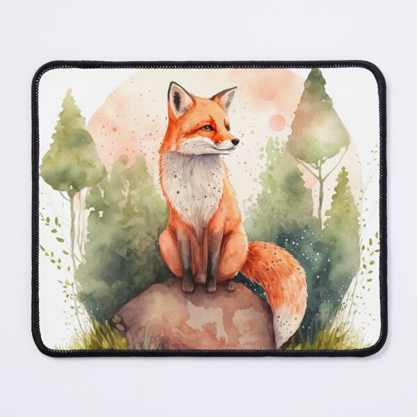 Item preview, Watercolor fox designed and sold by Spikey49.