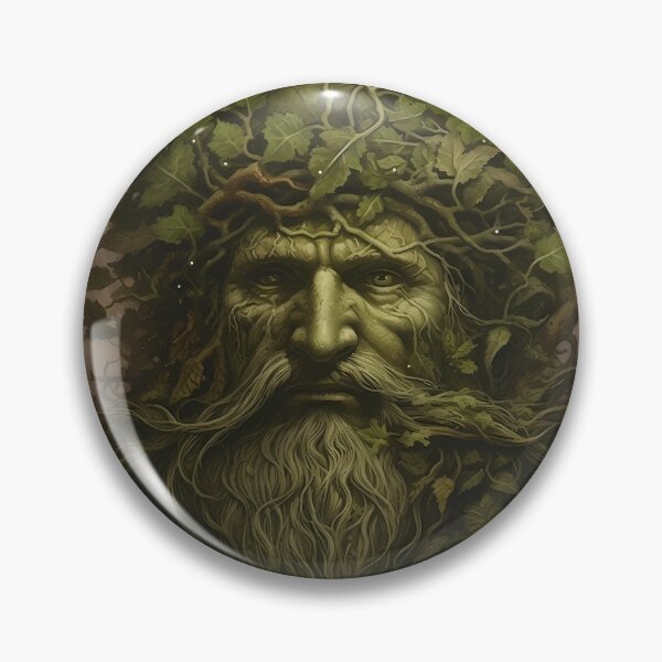 Item preview, The Green Man protects nature designed and sold by Karl Aldinger.