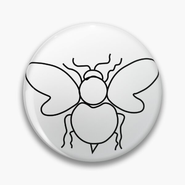 Item preview, Bee Friend Outlined Artwork designed and sold by June Nay.