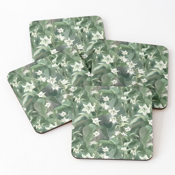 Item preview, Nicotiana Flowers: Midday Watercolor Serenade designed and sold by TopArtsy.