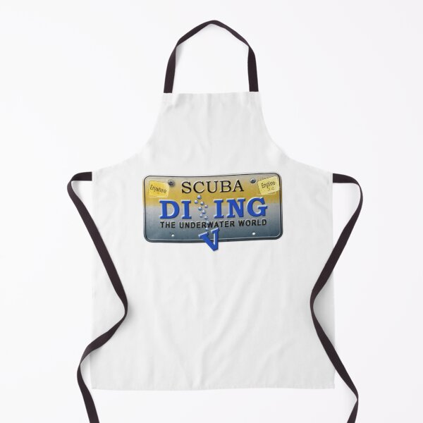 Item preview, Diving car plate T-shirt for SCUBA divers designed and sold by Shlomo Cohen.