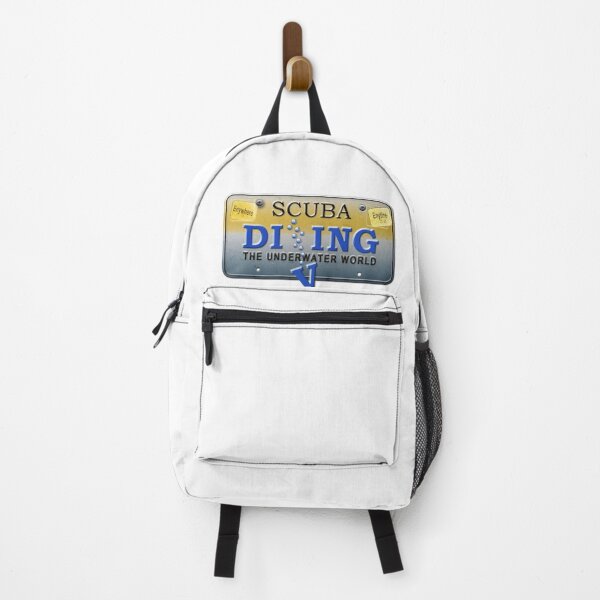 Item preview, Diving car plate T-shirt for SCUBA divers designed and sold by Shlomo Cohen.