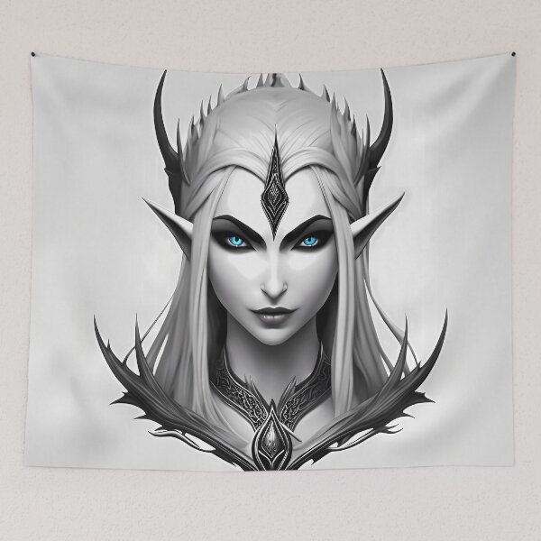 Artikelvorschau, Dark Fantasy Female Marbleborn Character 02 entworfen und verkauft von Inspire-Imagery.