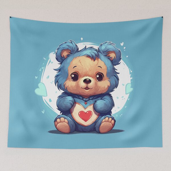 Item preview,  LLCuteKawaii - Love Teddy Bear designed and sold by LLCuteKawaii.