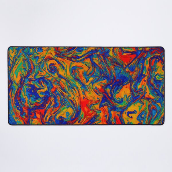 Item preview, Abstract Painting of Waves and Color II designed and sold by splattersart.